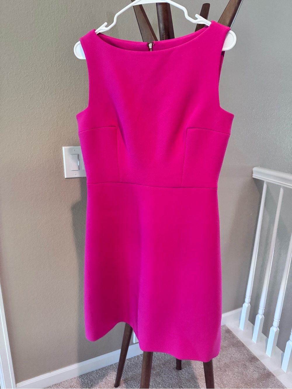 kate spade hot Pink Sleeveless A-Line Dress - Picture 3 of 7